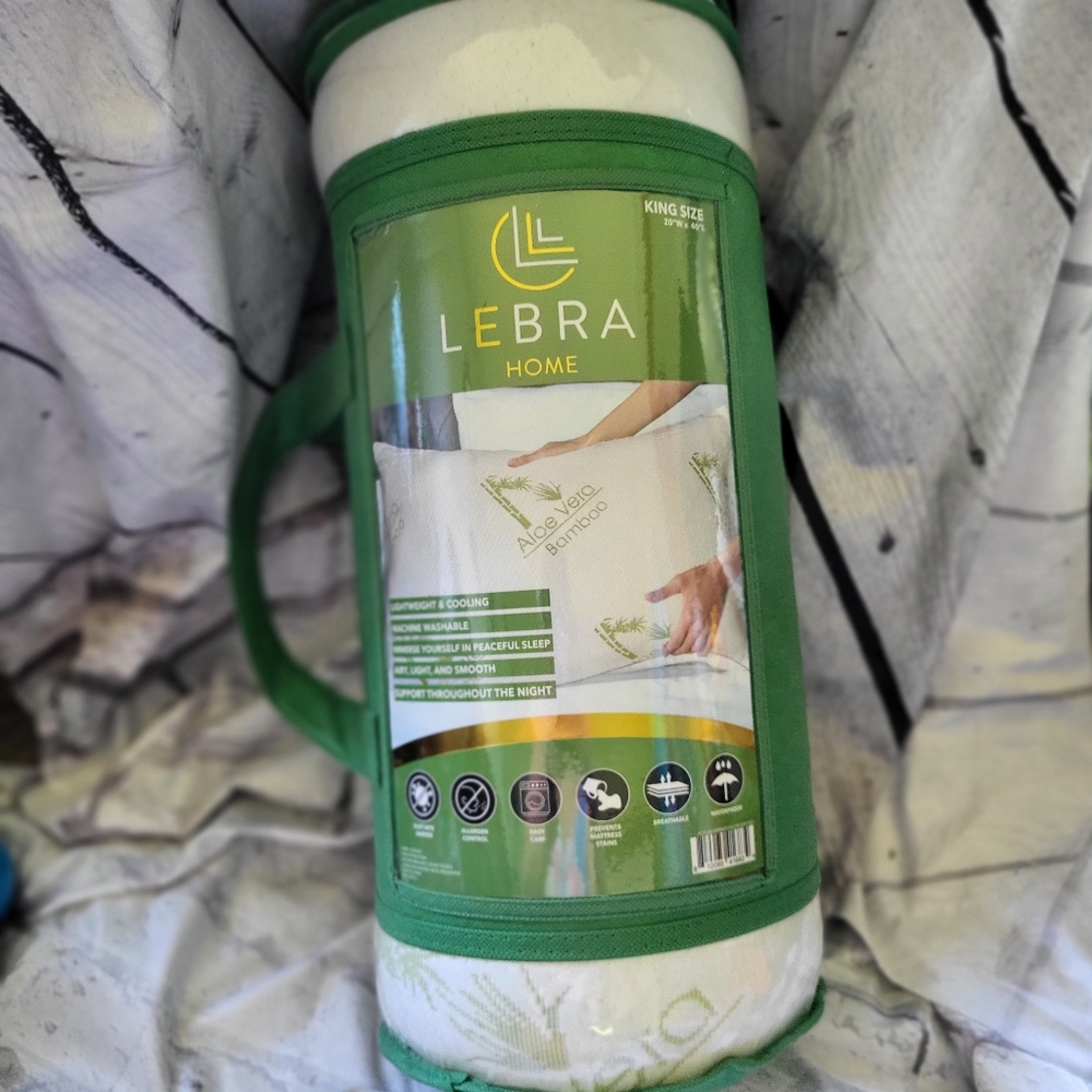 Brand New King Size Bamboo Pillow